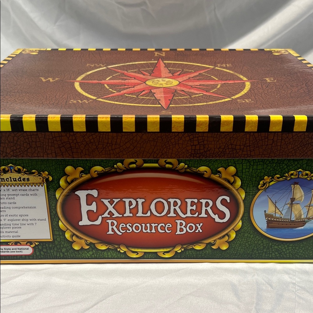 Lakeshore Learning Explorers Resource Box Like New Ages 9+
